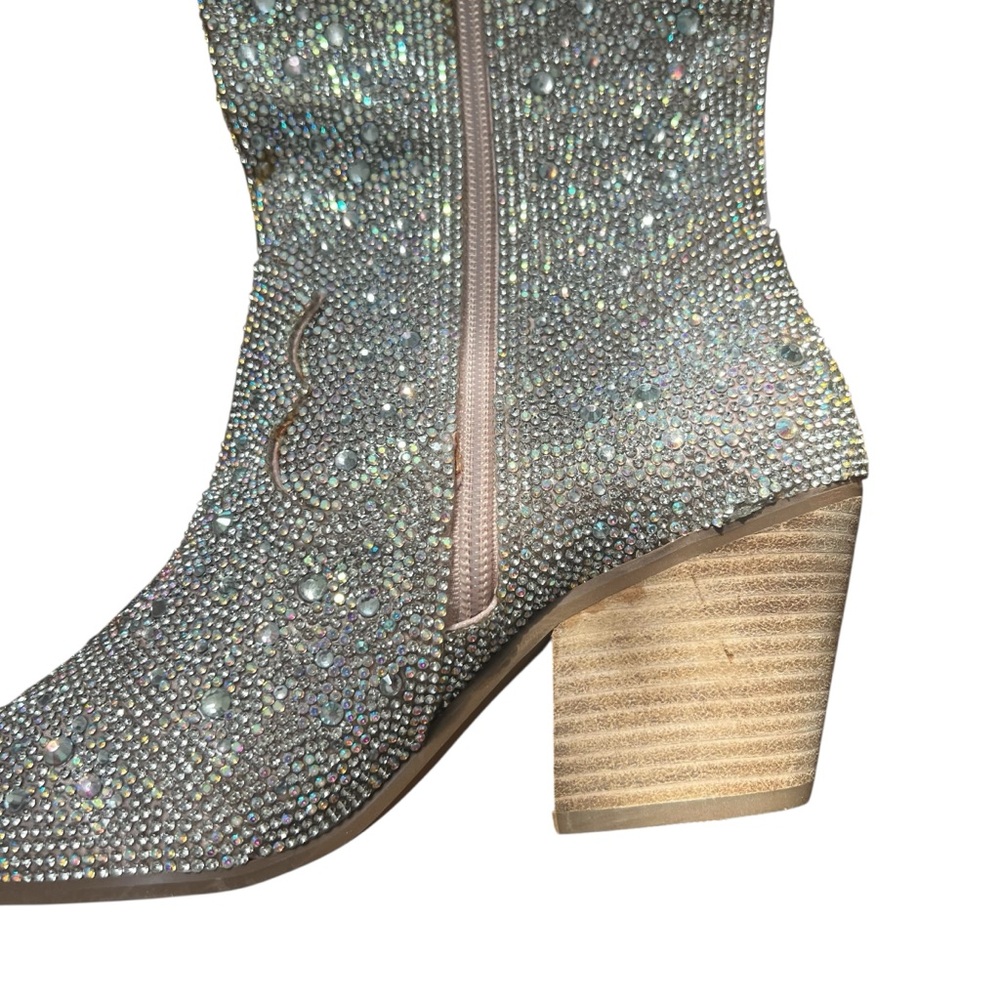 NEW NWOB Matisse Nashville Western Boots Rhinestone Embellished - Picture 9 of 15